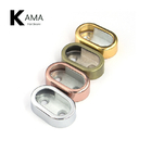 Oval Tube Holder Bracket for Cloth Hanger 16*32mm with Colorful Cover